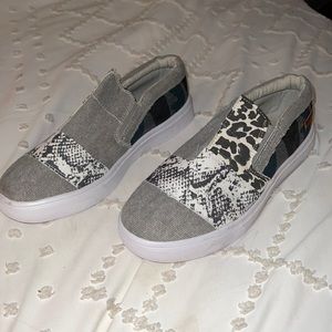 Multi pattern slip-ons!!